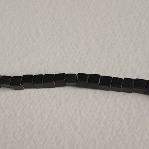 3/$15 Blackstone Beads Dyed 4mm Cube 16" Strand K10-7397KS